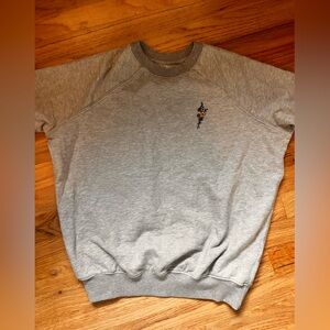 NWOT Spiritual Gangster Embroidered Crew Neck Sweatshirt